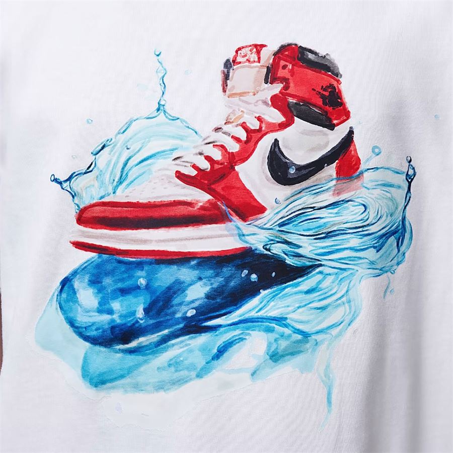 Jdb Aj1 Wave Ss Tee t-shirt manica corta da bambino Jordan | 95F043001